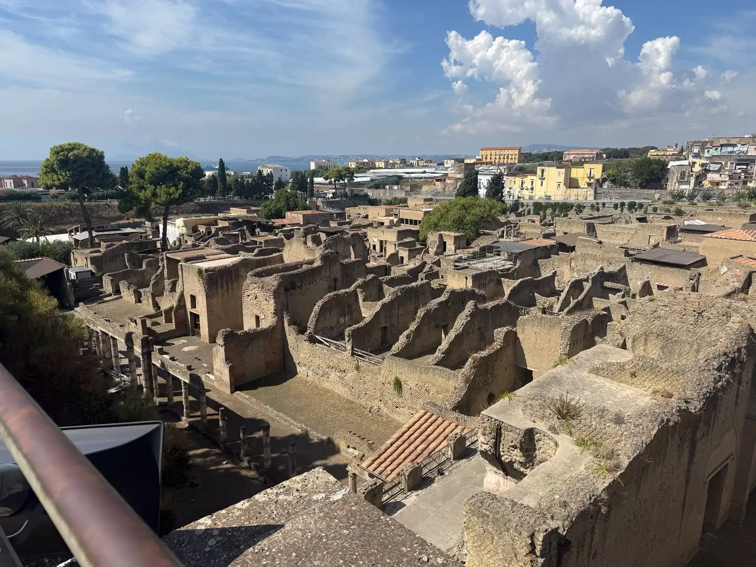 Herculaneum archaeological site - day trips from the Amalfi Coast
